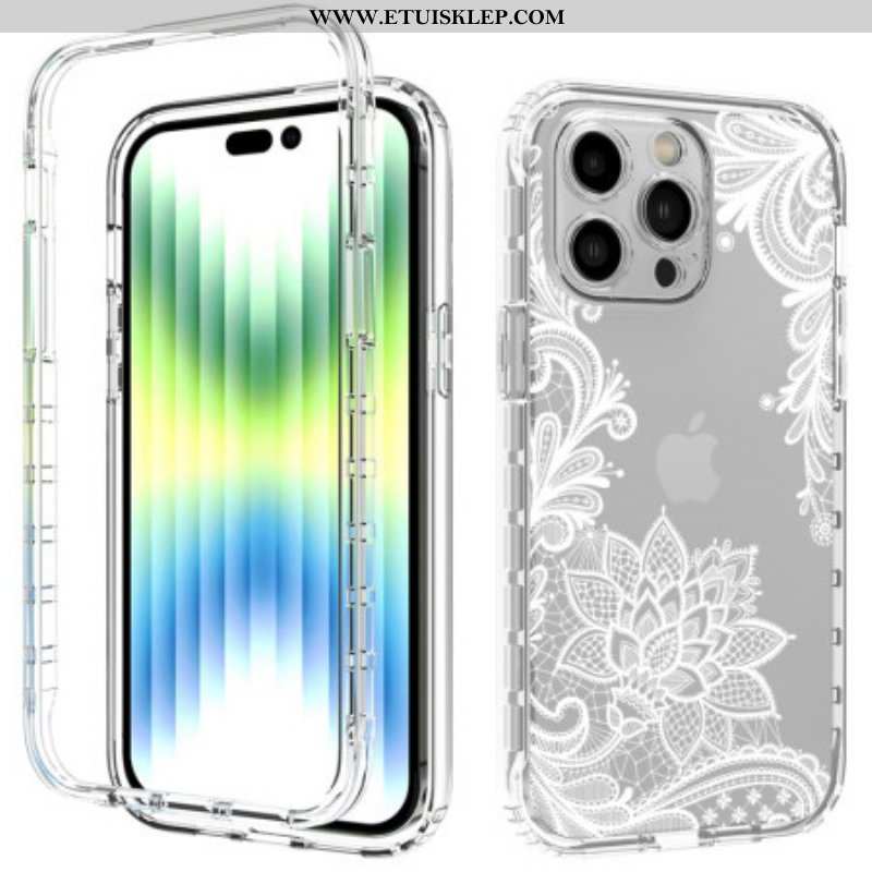 Etui do iPhone 14 Pro Max Wzmocniona Koronka